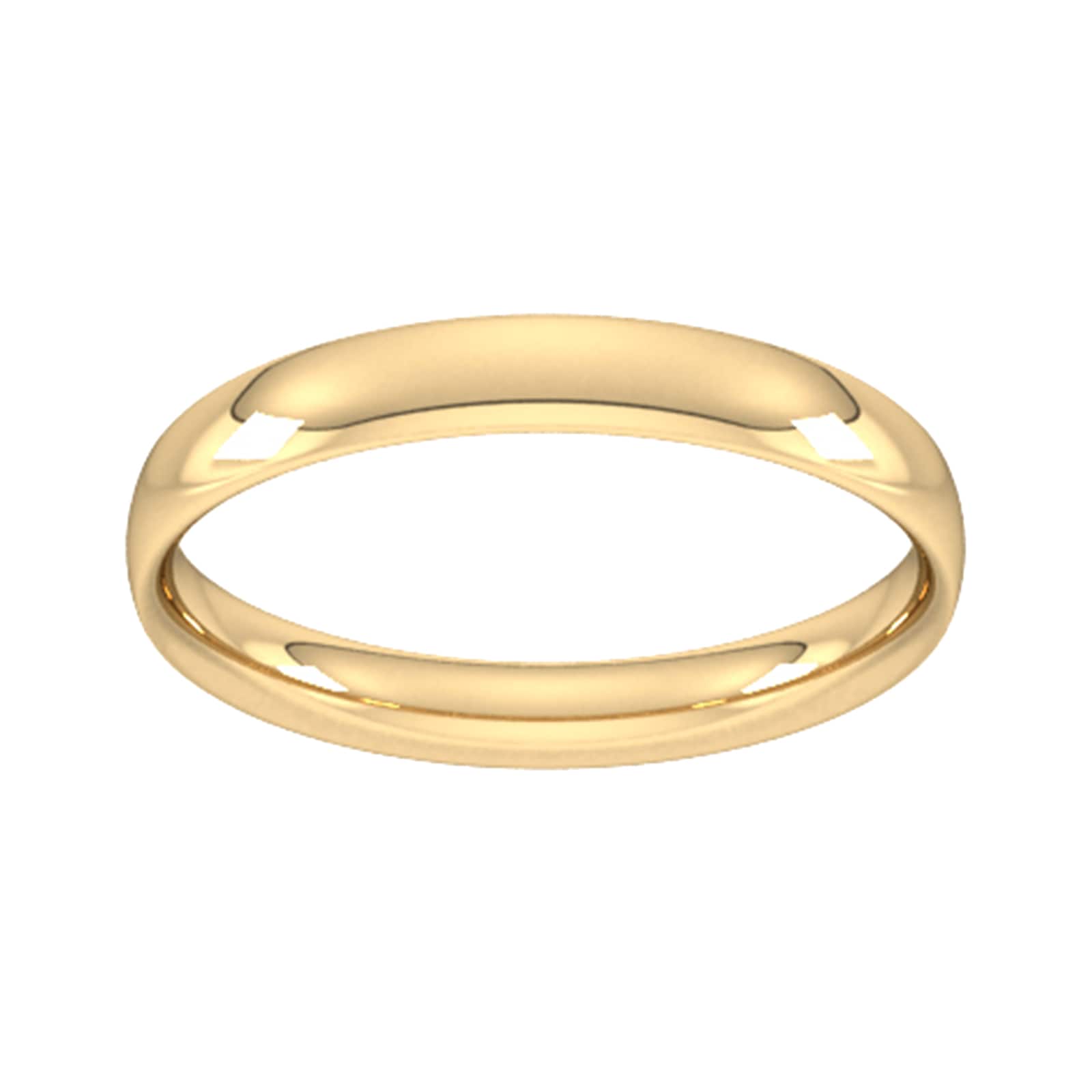 Goldsmiths 3mm Traditional Court Standard Wedding Ring In 9 Carat Yellow Gold Goldsmiths 3mm Traditional Court Standard Wedding Ring In 9 Carat Yellow Gold