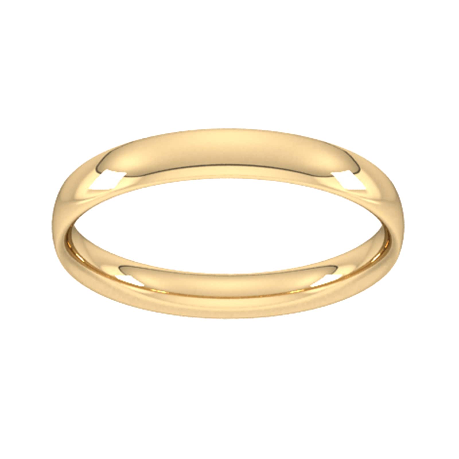 Goldsmiths 4mm Traditional Court Standard Wedding Ring In 18 Carat Yellow Gold Goldsmiths 4mm Traditional Court Standard Wedding Ring In 18 Carat Yellow Gold