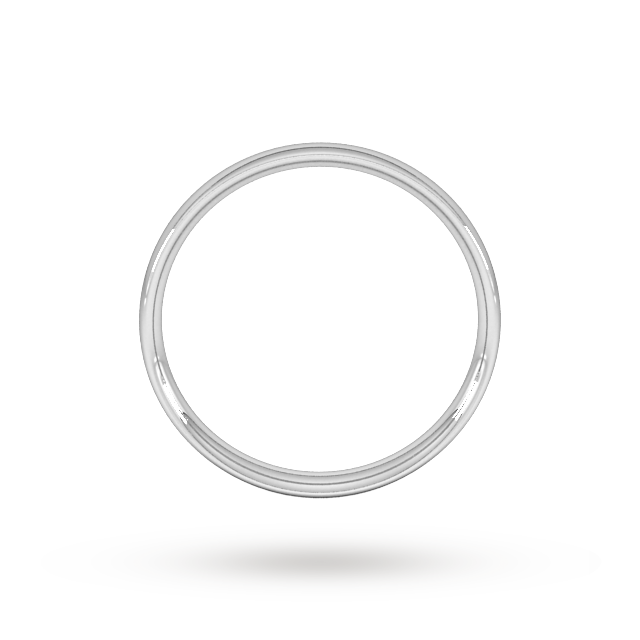 Goldsmiths 4mm Traditional Court Standard Wedding Ring In 950 Palladium Goldsmiths 4mm Traditional Court Standard Wedding Ring In 950 Palladium