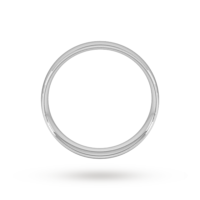Goldsmiths 5mm Traditional Court Standard Wedding Ring In 950 Palladium Goldsmiths 5mm Traditional Court Standard Wedding Ring In 950 Palladium