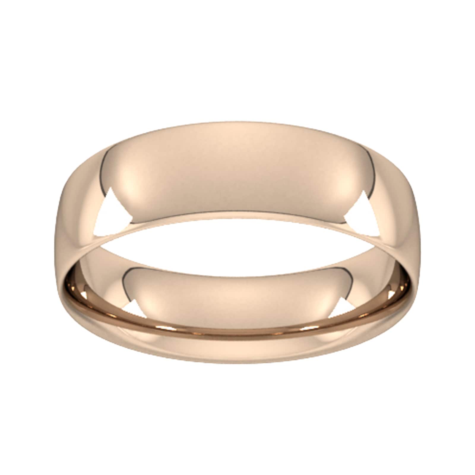 Goldsmiths 6mm Traditional Court Standard Wedding Ring In 9 Carat Rose Gold Goldsmiths 6mm Traditional Court Standard Wedding Ring In 9 Carat Rose Gold