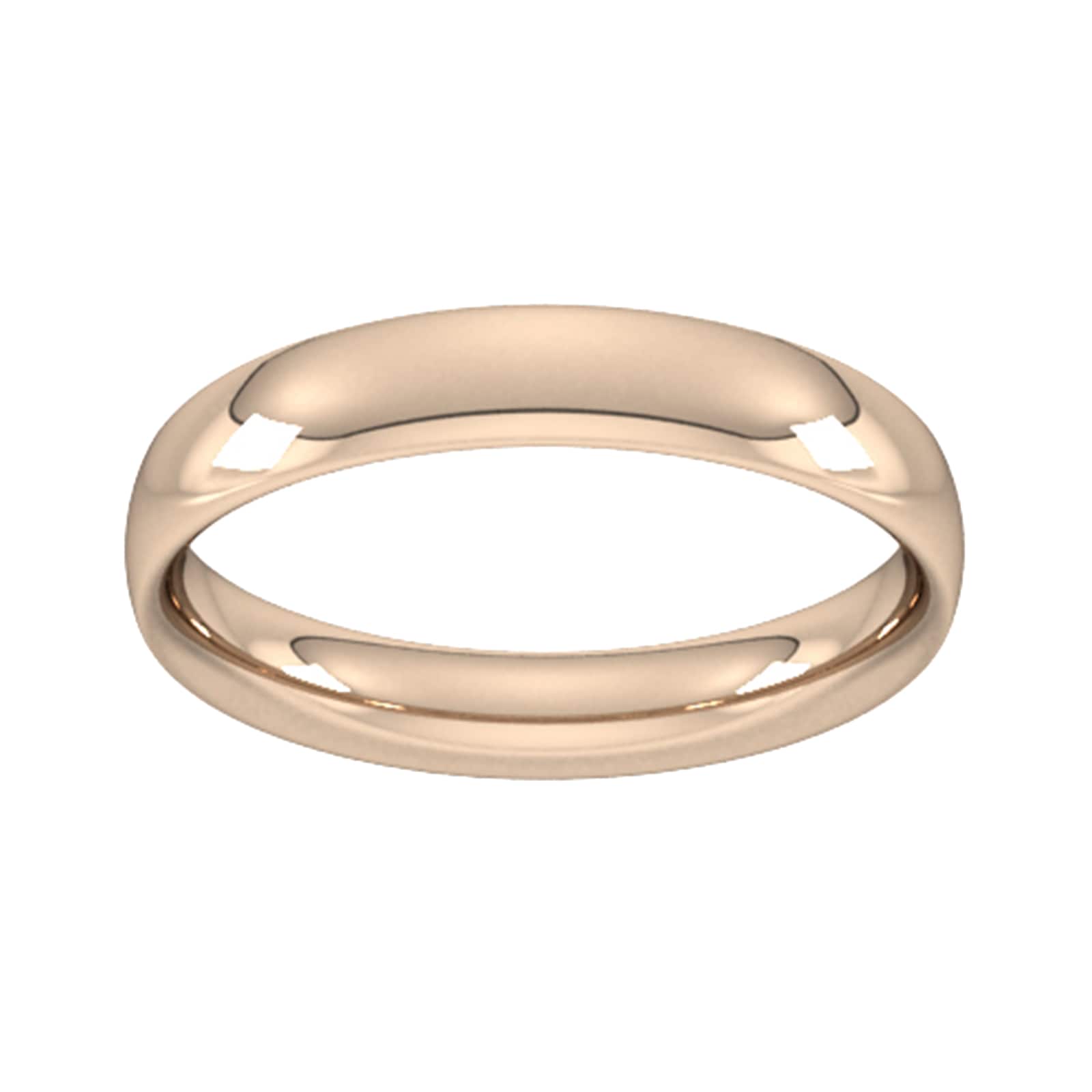 Goldsmiths 4mm Traditional Court Heavy Wedding Ring In 9 Carat Rose Gold Goldsmiths 4mm Traditional Court Heavy Wedding Ring In 9 Carat Rose Gold