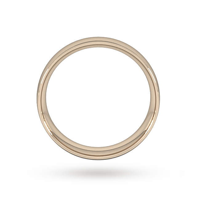 Goldsmiths 6mm Traditional Court Heavy Wedding Ring In 18 Carat Rose Gold - Ring Size S Goldsmiths 6mm Traditional Court Heavy Wedding Ring In 18 Carat Rose Gold - Ring Size S