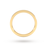 Goldsmiths 2.5mm Flat Court Heavy Wedding Ring In 9 Carat Yellow Gold - Ring Size J