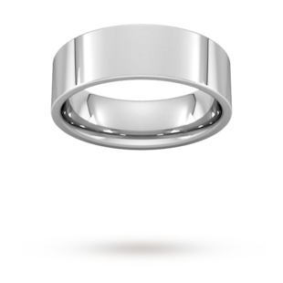 Best Luxury 
6mm Flat Court Heavy Wedding Ring In 950 Palladium