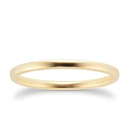 08340197 - 18ct Yellow Gold 1.5mm Court Wedding Ring