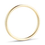Goldsmiths 18ct Yellow Gold 1.5mm Court Wedding Ring