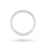 Goldsmiths 18ct White Gold 1.5mm Flat Court Heavy Wedding Ring