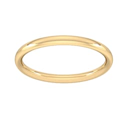 08340506 - 18ct Yellow Gold 1.5mm Traditional Court Heavy Wedding Ring
