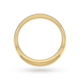 Goldsmiths 18ct Yellow Gold 8mm Traditional Court Extra Heavy Wedding Ring