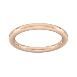 08340517 - 9ct Rose Gold 1.5mm Slight Court Extra Heavy Wedding Ring