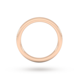 Goldsmiths 9ct Rose Gold 1.5mm Slight Court Extra Heavy Wedding Ring - Ring Size P