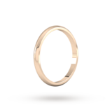 Goldsmiths 9ct Rose Gold 1.5mm D Shape Standard Wedding Ring - Ring Size N