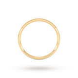 Goldsmiths 9ct Yellow Gold 1.5mm Traditional Court Standard Wedding Ring - Ring Size K