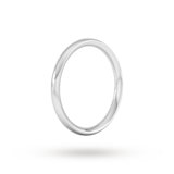 Goldsmiths Platinum 1.5mm Traditional Court Extra Heavy Wedding Ring