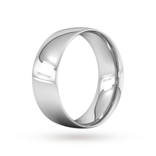 Best Luxury 
Platinum 8mm Traditional Court Extra Heavy Wedding Ring