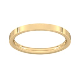 08340607 - 9ct Yellow Gold 1.5mm Flat Court Heavy Wedding Ring