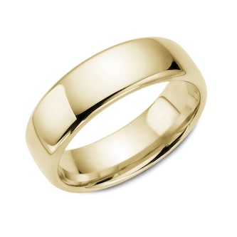Carlex Carlex 18k Yellow Gold 8mm Wedding Band Size 10