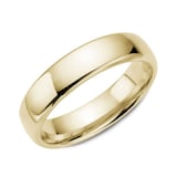 Carlex Carlex 18k Yellow Gold 5mm Wedding Band Size 6.5