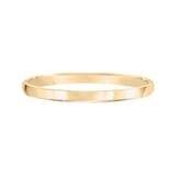 Mayors 18k Yellow Gold 2mm Low Dome Court Wedding Band - Ring Size 7.5