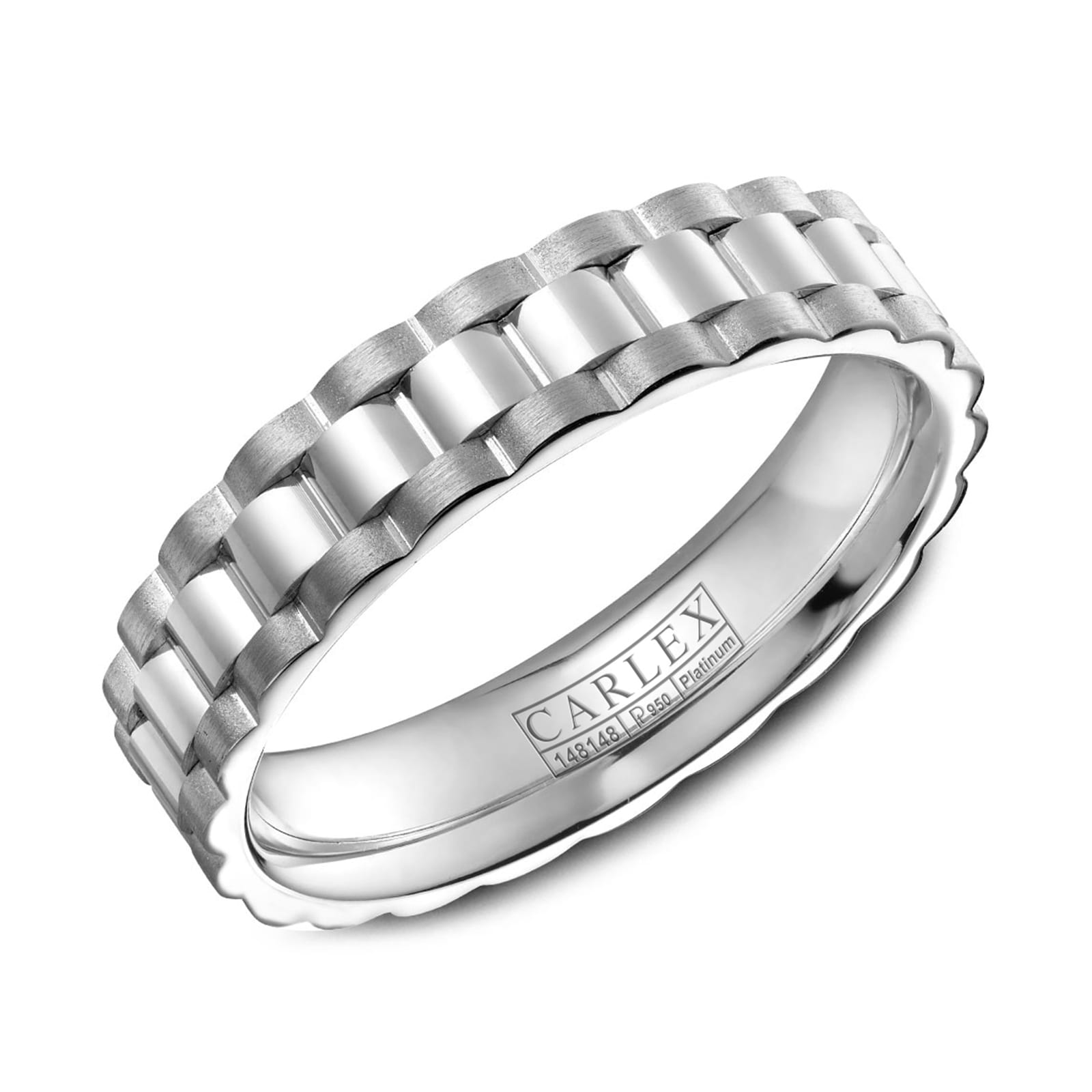 Carlex Carlex Platinum 5mm Band