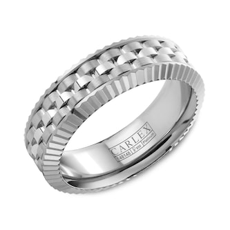 Carlex Carlex Platinum Gold 7mm Band Carlex Carlex Platinum Gold 7mm Band