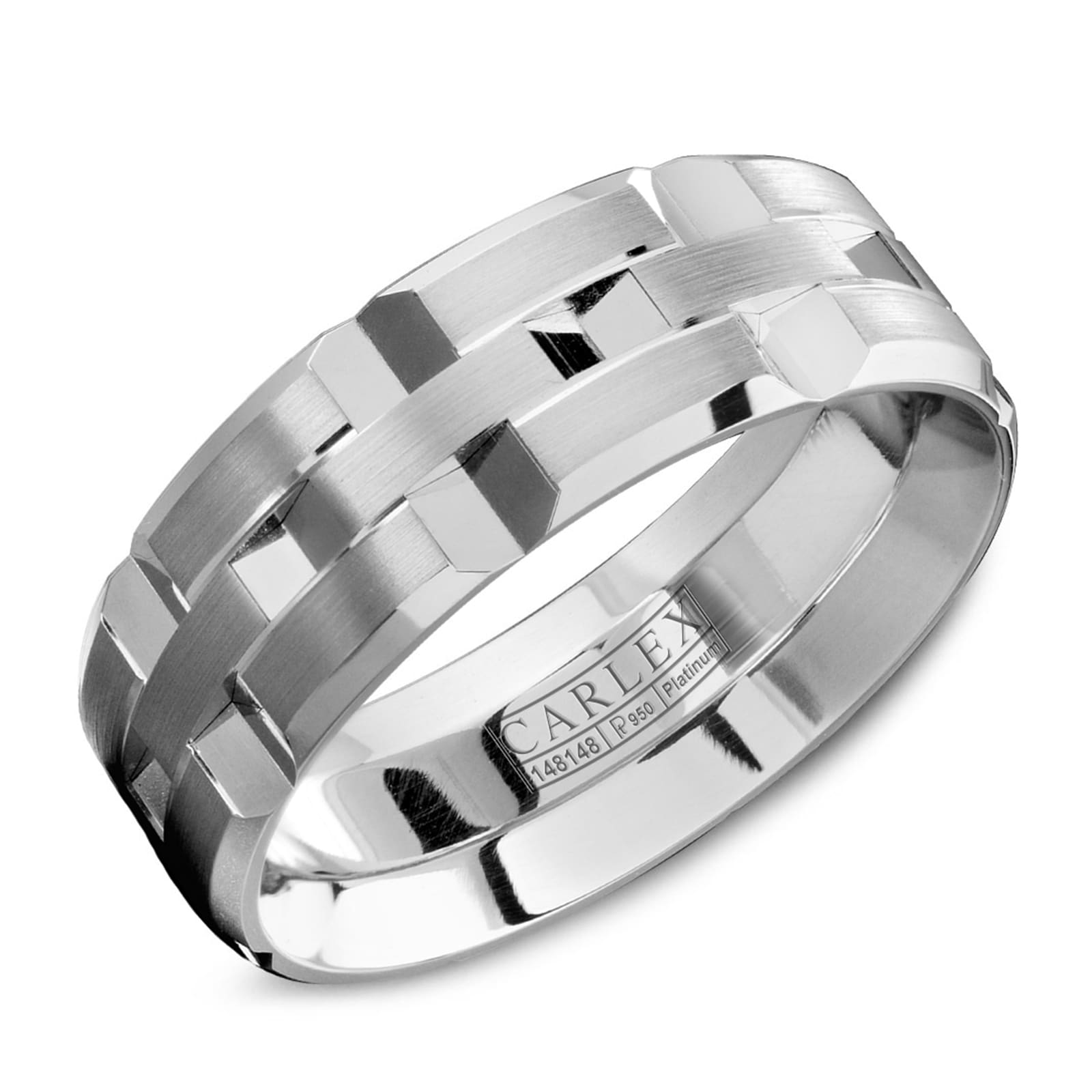 Carlex Carlex Platinum 7.5mm Band