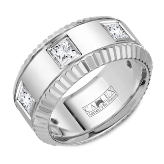 Carlex Carlex Platinum 9mm 0.90cttw Diamond Band Carlex Carlex Platinum 9mm 0.90cttw Diamond Band