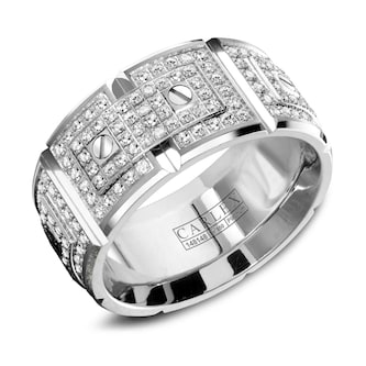 Carlex Carlex Platinum 11mm 1.53cttw Diamond Band Carlex Carlex Platinum 11mm 1.53cttw Diamond Band