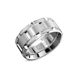 Carlex Carlex 18K White Gold 0.40cttw Diamond Band Ring - Ring Size 10