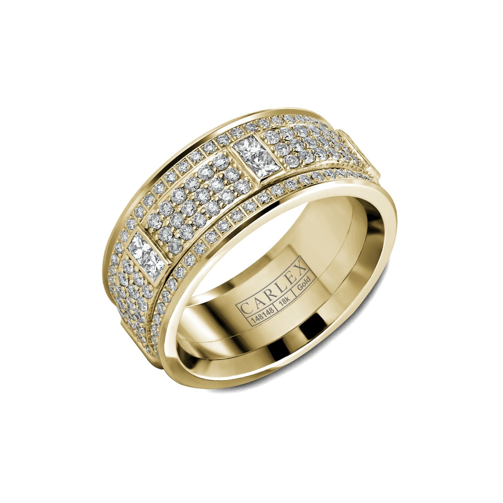 Carlex Carlex 18K Yellow Gold 2.74cttw Diamond Ring - Ring Size 10
