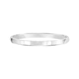 Mayors Platinum 2mm Low Dome Court Wedding Band - Ring Size 4.5