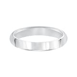 Mayors Platinum 4mm High Dome Court Wedding Band - Ring Size 11.5