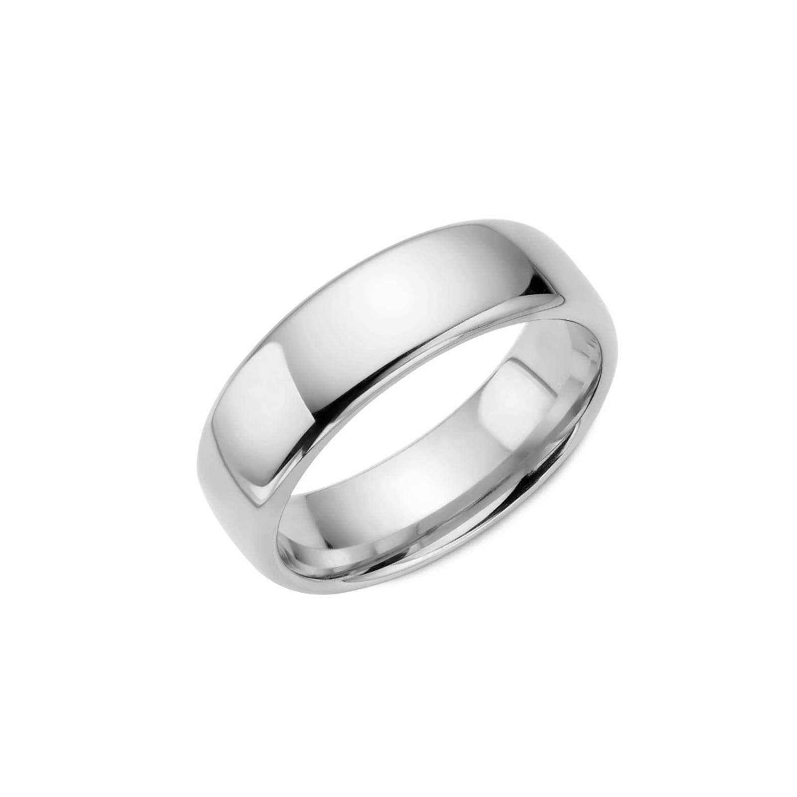 Carlex Carlex Platinum 7mm Plain Wedding Band - Ring Size 10