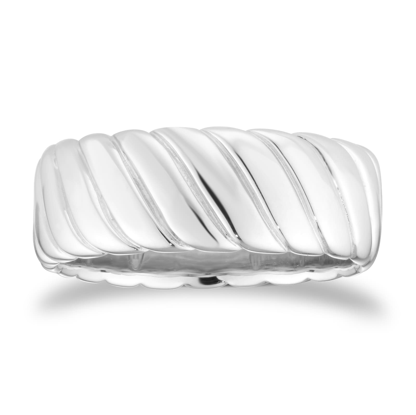 Goldsmiths Sterling Silver Twist Ring Goldsmiths Sterling Silver Twist Ring