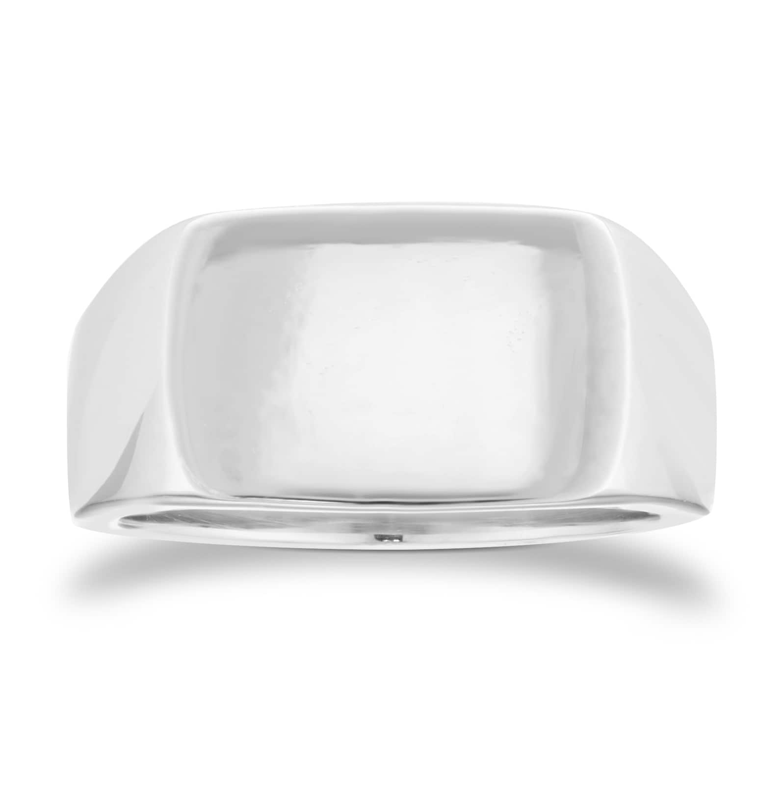 Goldsmiths Sterling Silver Oblong Signet Ring