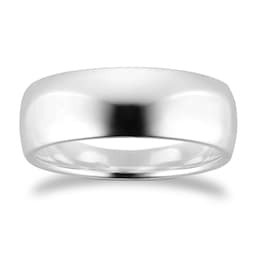 10360058 - Sterling Silver 7mm Plain Band