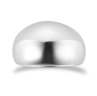 Goldsmiths Sterling Silver 12.5mm x 4.5mm Dome Ring Goldsmiths Sterling Silver 12.5mm x 4.5mm Dome Ring