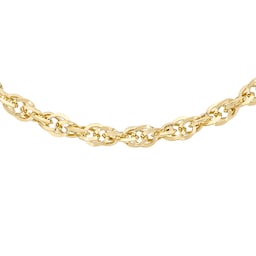 11030099 - 9ct Yellow Gold Diamond Cut 46cm Chain