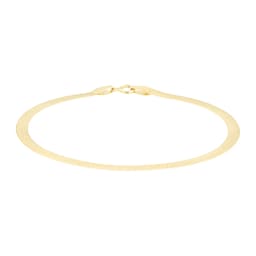 11030111 - 9ct Yellow Gold Thin Herringbone Bracelet