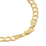Mappin & Webb 14ct Yellow Gold 5.5mm Curb Bracelet
