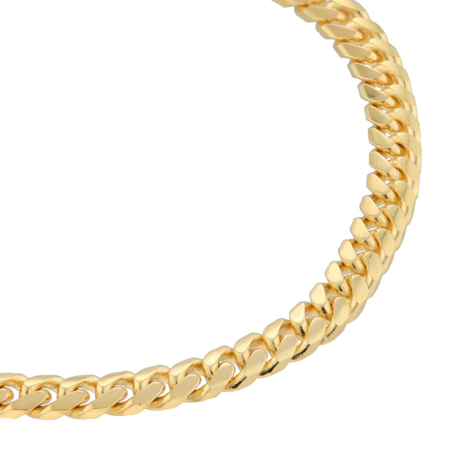 Mappin & Webb 14ct Yellow Gold 4.7mm Curb Bracelet Mappin & Webb 14ct Yellow Gold 4.7mm Curb Bracelet