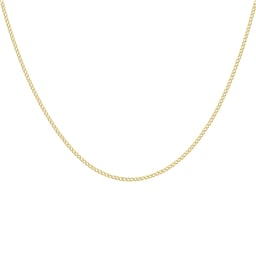11030129 - 9ct Yellow Gold 60 Hollow Curb 46cm Chain
