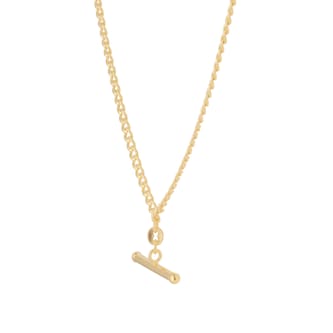 Goldsmiths 9ct Yellow Gold 18" T-bar Chain Necklace Goldsmiths 9ct Yellow Gold 18" T-bar Chain Necklace