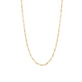 Goldsmiths 9ct Yellow Gold 1.8mm 16" Figaro Chain
