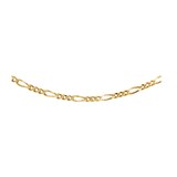 Goldsmiths 9ct Yellow Gold 1.8mm 16" Figaro Chain