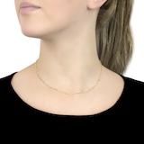 Goldsmiths 9ct Yellow Gold 1.8mm 16" Figaro Chain