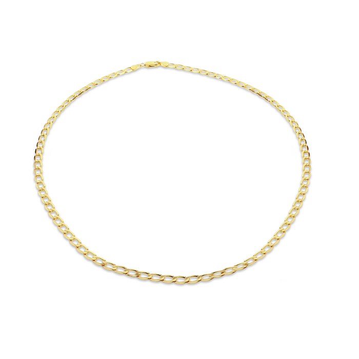 Goldsmiths 9ct Yellow Gold 4.8mm 20" Curb Chain