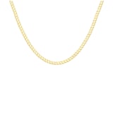 Goldsmiths 9ct Yellow Gold 5.1mm 20" Curb Chain