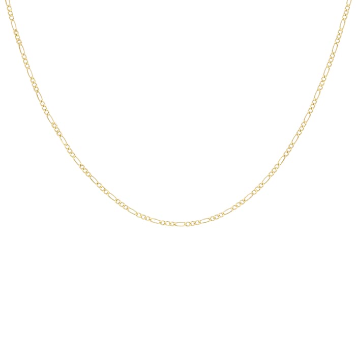 Goldsmiths 9ct Yellow Gold 50 Figaro Chain